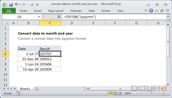 Convert Year Month To Datetime Pandas